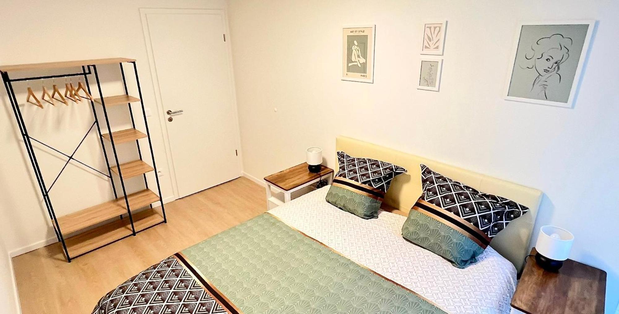 Grand Appart Neuf Lumineux, Parking Gratuit, 10 Min Centre Apartment Strasbourg Exterior photo